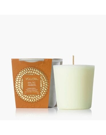 Voluspa Baltic Amber Candle Refill, 9 oz.