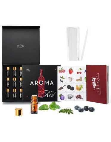 Red Wine Aroma Kit, Tasting & Smelling 15 Aroma Set