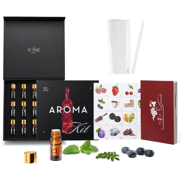 Red Wine Aroma Kit, Tasting & Smelling 15 Aroma Set