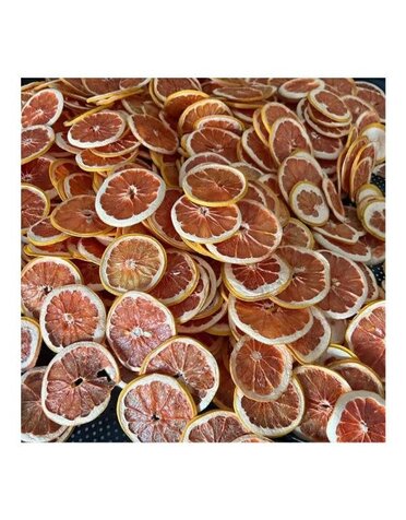 Spirits with Smoke Garnish Fruit Tower, Ruby Grapefruit