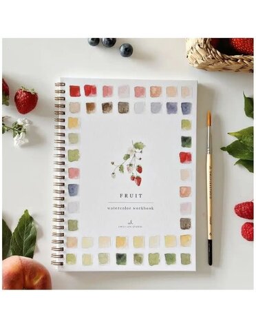 emily lex studio Watercolor Workbook, Fruit