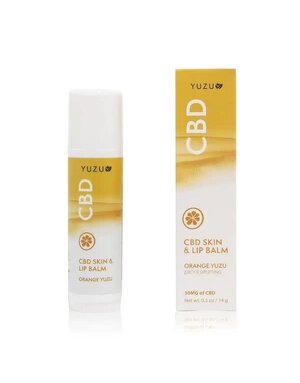 Yuzu Soap Yuzu CBD Skin & Lip Balm, 50 mg, Lychee Blossom