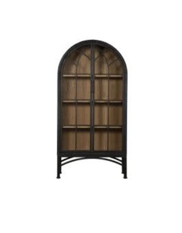 Victoria Cabinet Antique, Black, 44 X 15 X 83, Furniture Available for Local Delivery or Pick Up