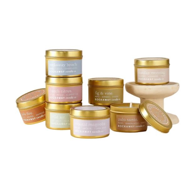 Rockaway Candle Co Rockaway Travel Candle, 4 oz., Beach