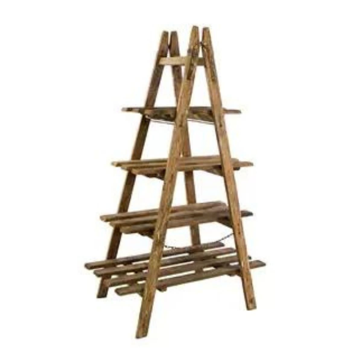 Floor Shelf Ladder Display, 38 X 21.5 X 62 in., Furniture Available for Local Delivery or Pick Up