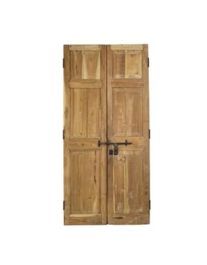 Wooden Door, Bleached, Set of Two, Approx. 37 X 78 in., Furniture Available for Local Delivery or Pick Up