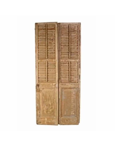 Window Shutter Large, Stripped, Approx. 44 X 96 in., Furniture Available for Local Delivery or Pick Up