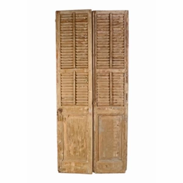 Window Shutter Large, Stripped, Approx. 44 X 96 in., Furniture Available for Local Delivery or Pick Up