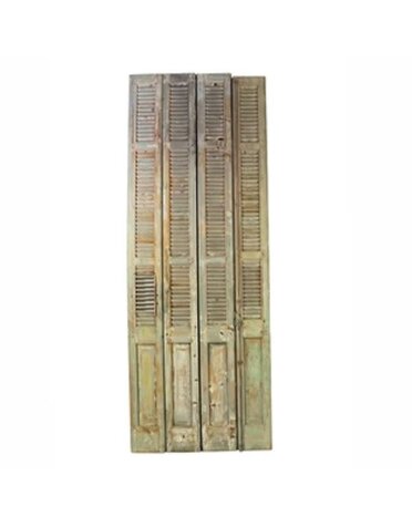 Narrow Shutters, Large, Set of Four, Approx. 44 X 120 in., Furniture Available for Local Delivery or Pick Up