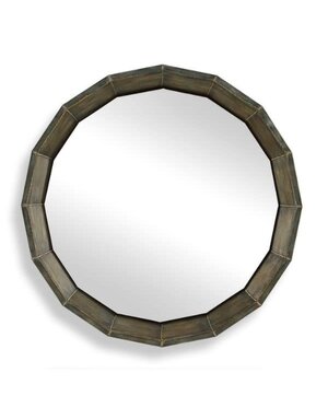 Neve Round Mirror, 34 in., Mirror Available for Local Delivery or Pick Up