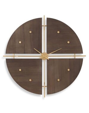 Walnut Elegance Clock, 42 in., Decor Available for Local Delivery or Pick Up