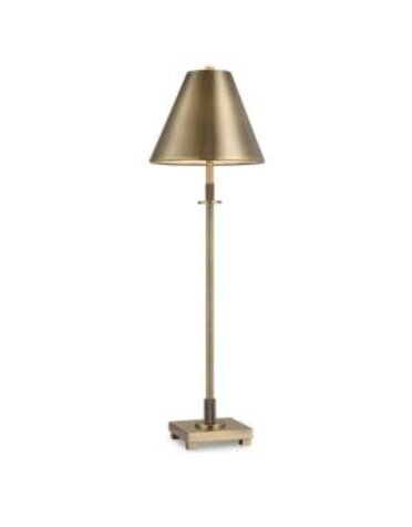 Buffet-Style Table Lamp, Antique Brass, 32 in.