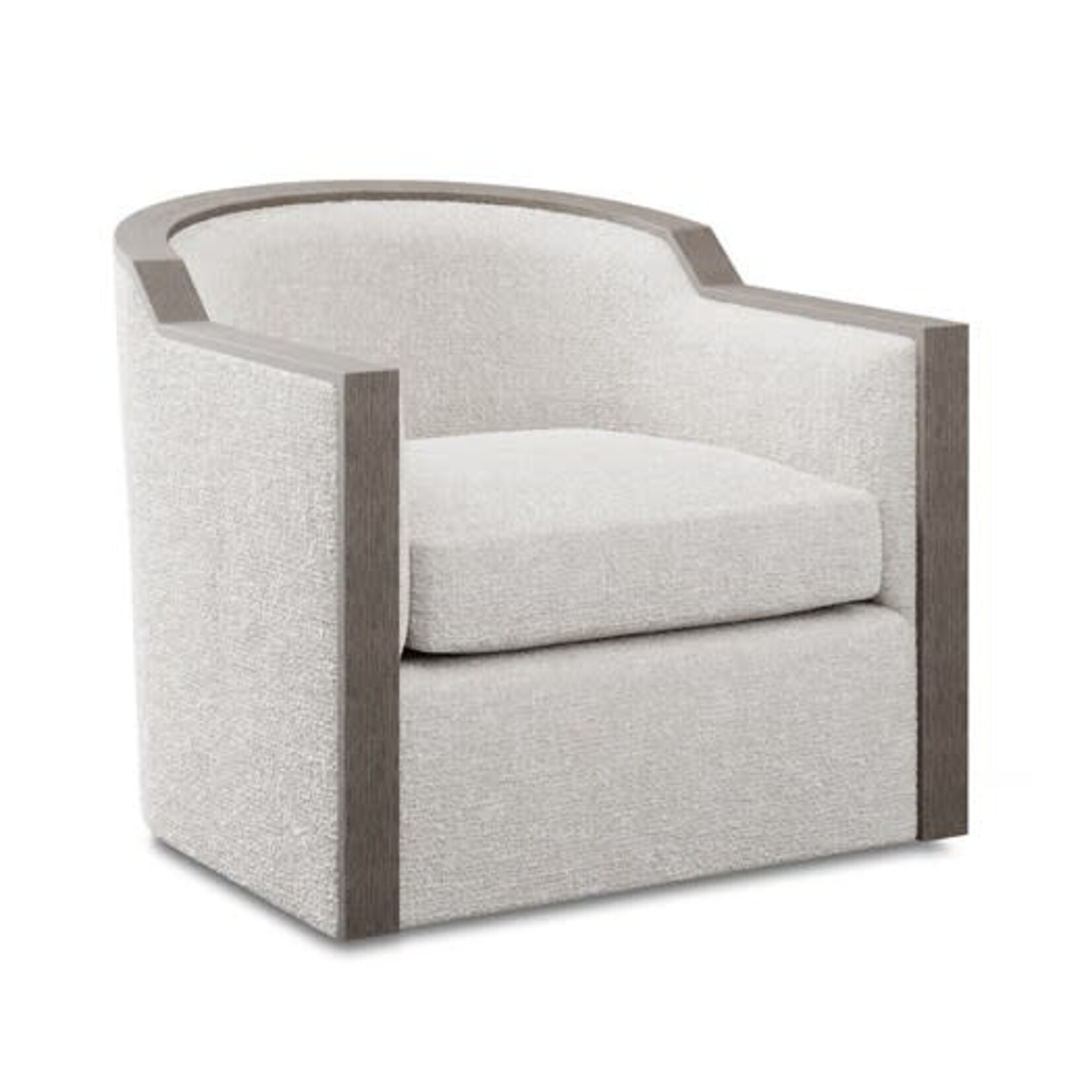 Chaddock Chaddock Franco Swivel Chair, 32 W 36 D 29 H