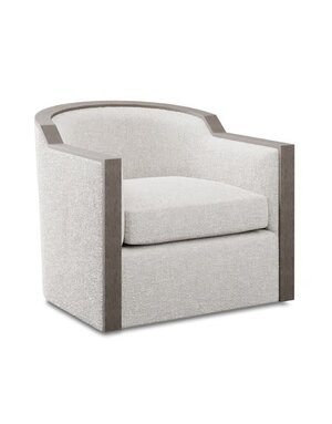 Chaddock Chaddock Franco Swivel Chair, 32 W 36 D 29 H