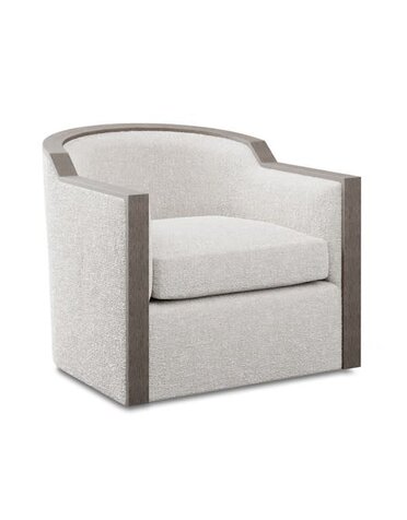 Chaddock Chaddock Franco Swivel Chair, 32 W 36 D 29 H