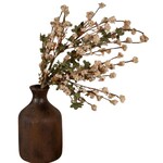 Ragon House Wild Zinnia Spray, Beige, 32 in.