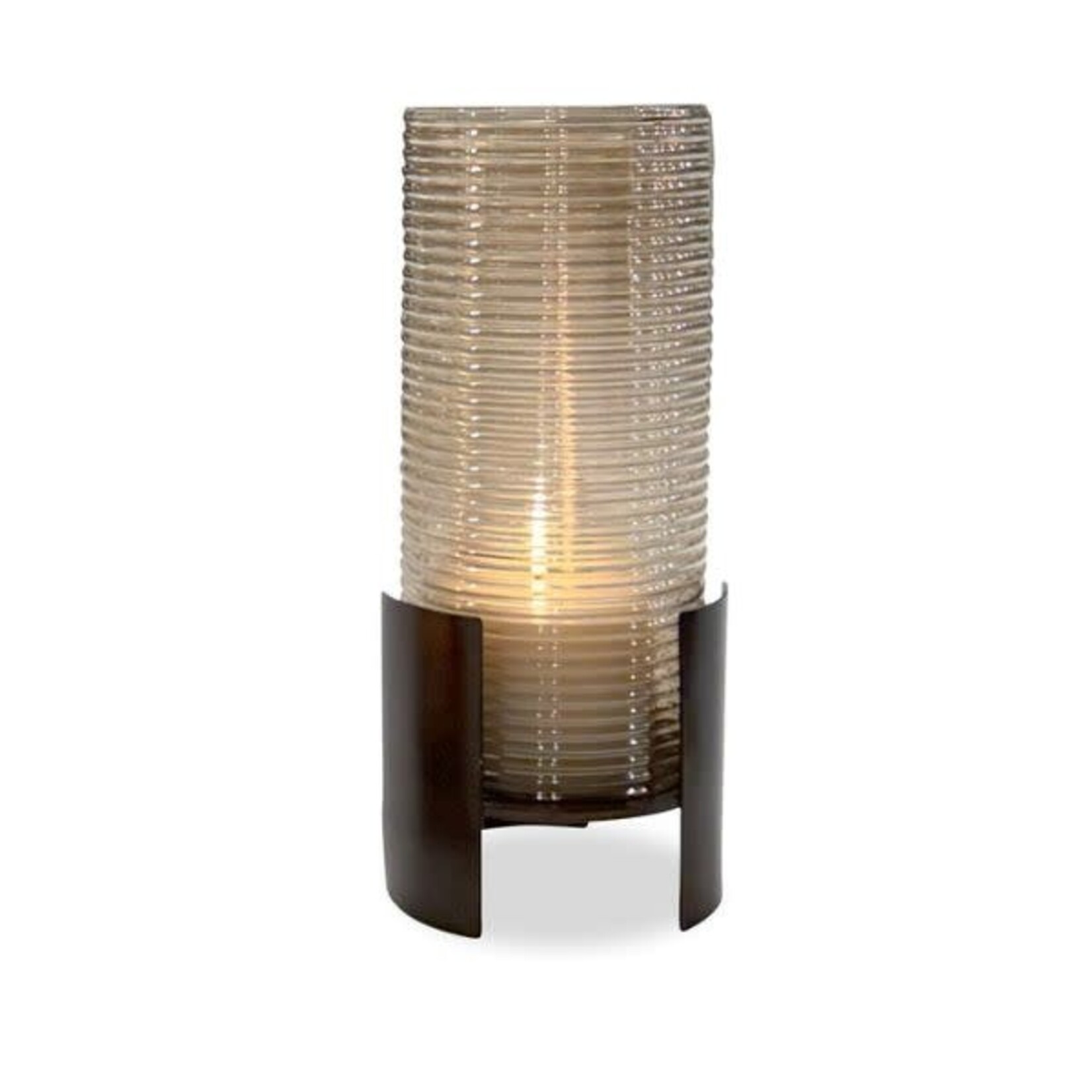 Fluted Fire Candleholder, Large, 10 in.
