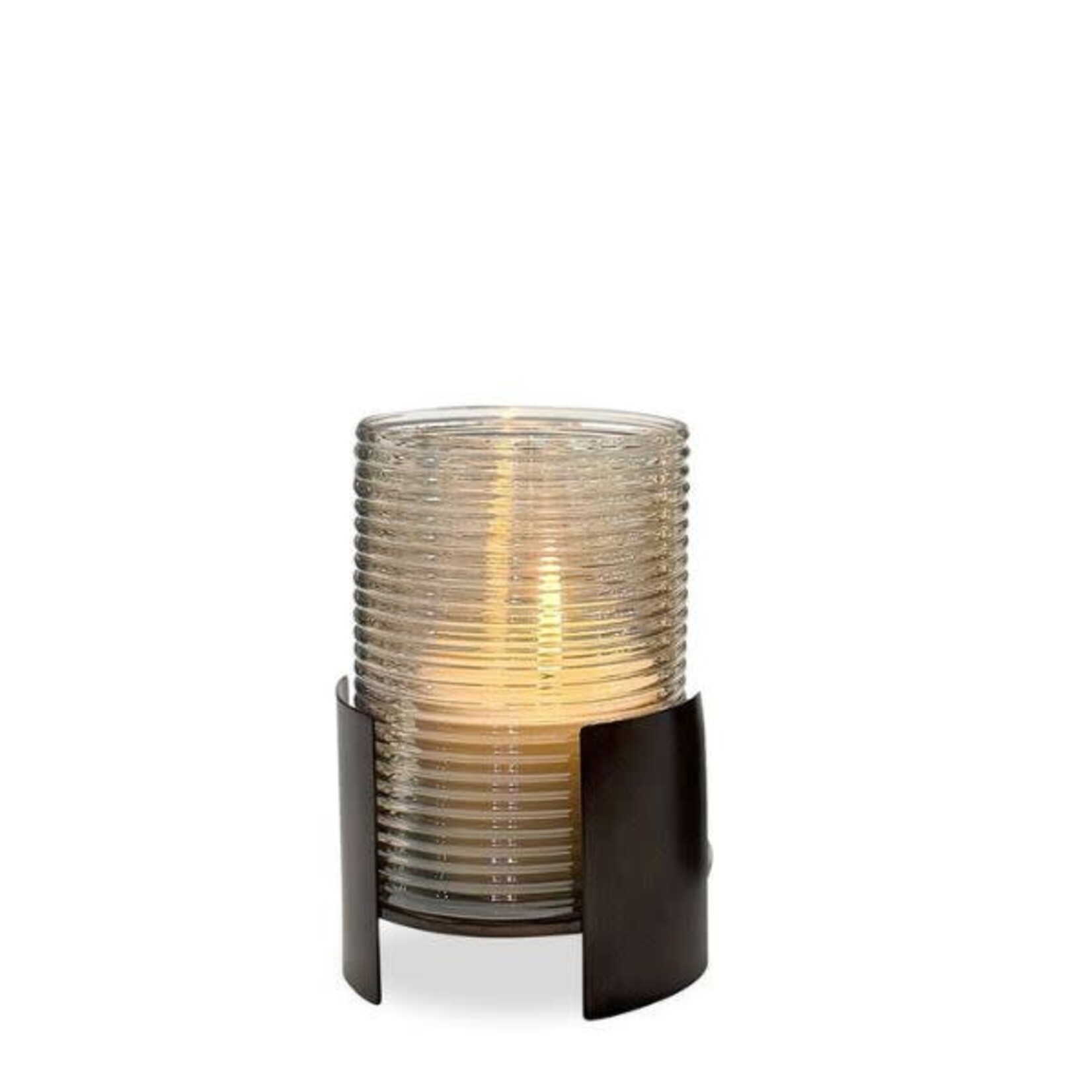 Fluted Fire Candleholder, Small, 6 in.