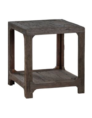 Hickory Ridge End Table, 22 X 22 X 24, Furniture Available for Local Delivery or Pick Up