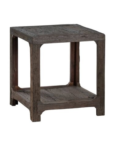 Hickory Ridge End Table, 22 X 22 X 24, Furniture Available for Local Delivery or Pick Up