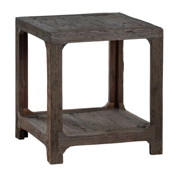 Hickory Ridge End Table, 22 X 22 X 24, Furniture Available for Local Delivery or Pick Up