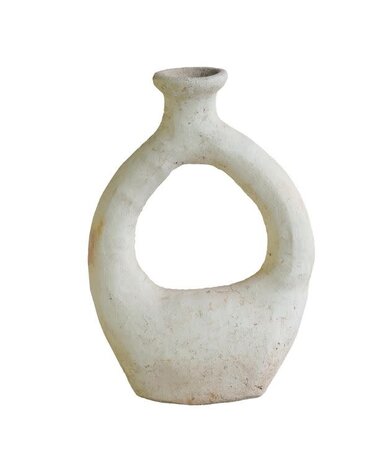 Tamegroute Sculpture Tangiers, Unglazed, 10 X 5 X 16.5 in.