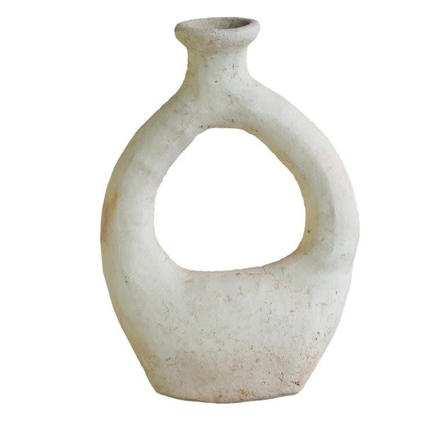 Tamegroute Sculpture Tangiers, Unglazed, 10 X 5 X 16.5 in.