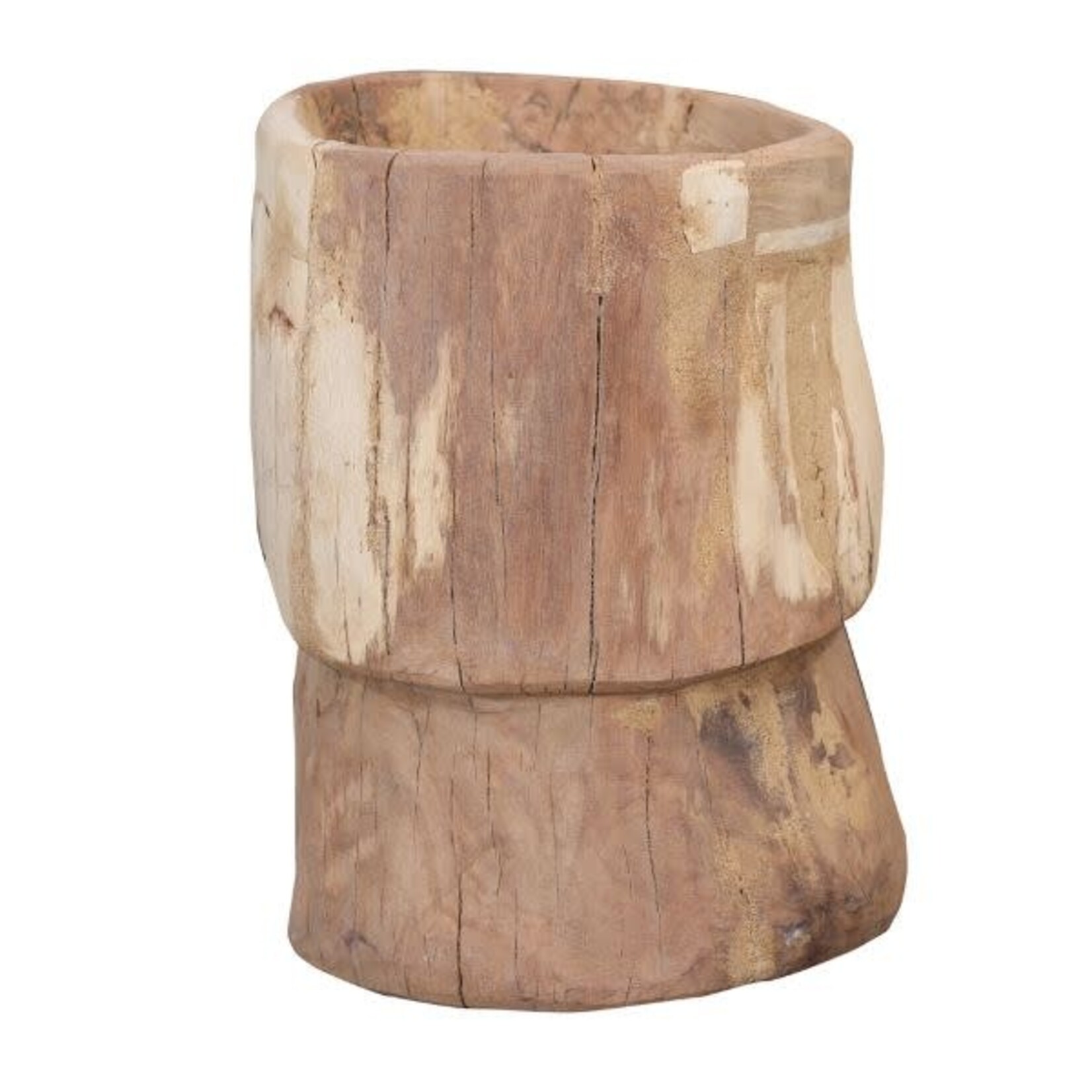 Indian Rice Grinder, Approx. 5 X 18 in.