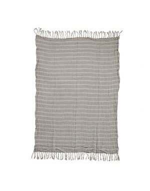 Hasselt Handwoven Linen Throw, 51.25 X 67 in.