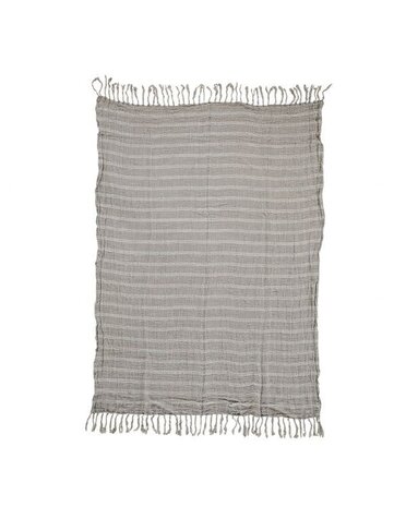 Hasselt Handwoven Linen Throw, 51.25 X 67 in.