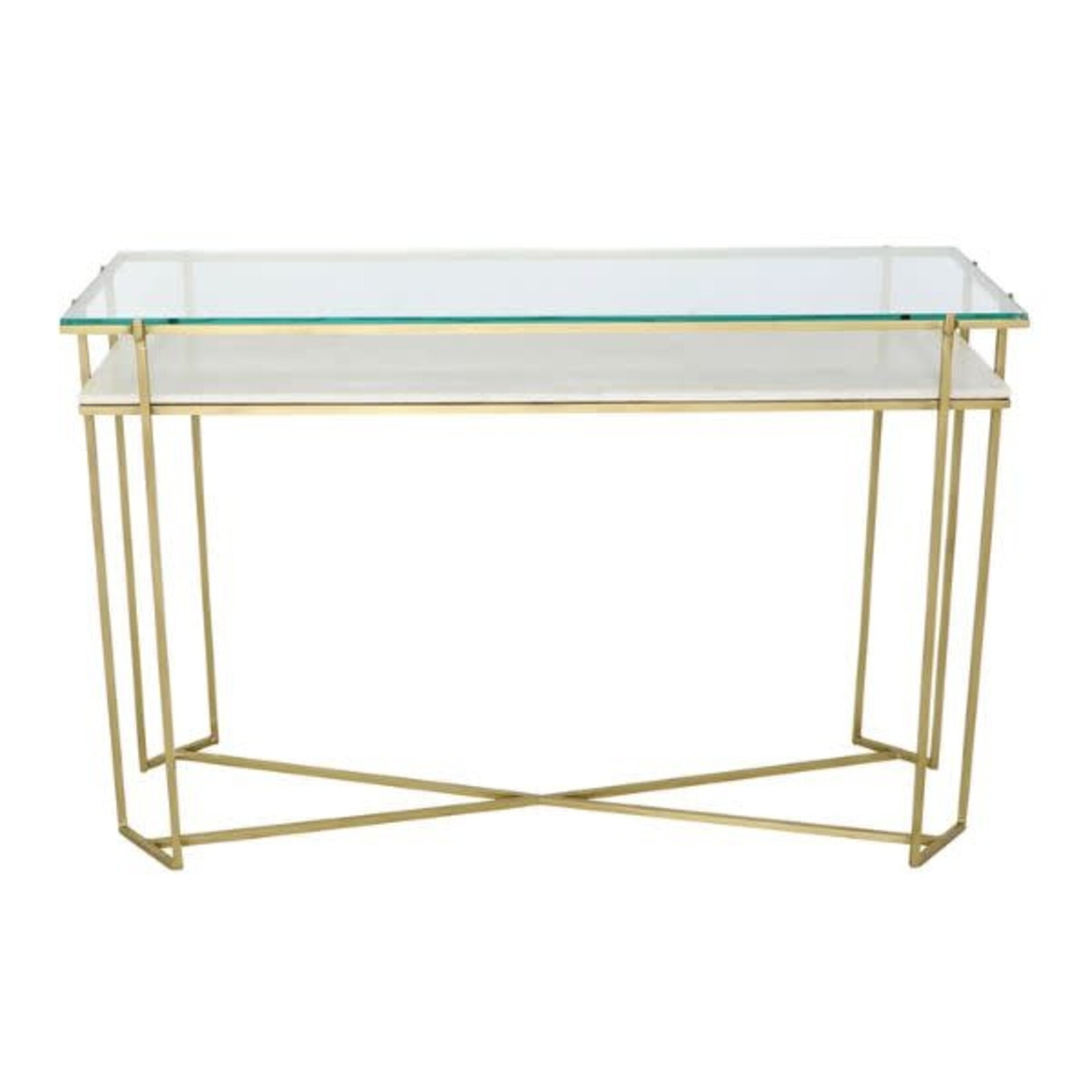 Shine Display Console Table, 47.5 X 15.5 X 31 in.