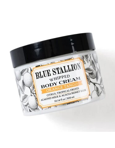 Blue Stallion Farm Blue Stallion Whipped Body Cream, Orange Tango