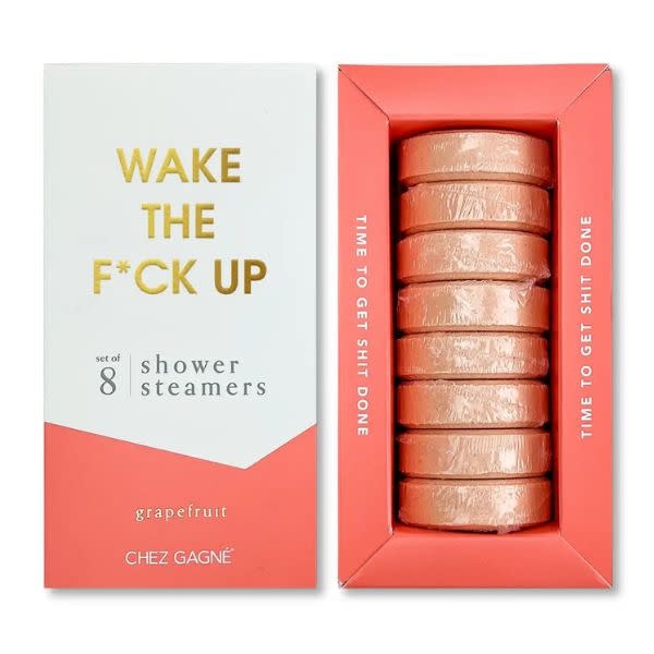 Chez Gagne Shower Steamers, Wake the F*Ck Up, Grapefruit
