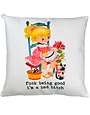 Funny Vintage Pillow, Bad Bitch Funny