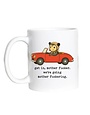Funny Sarcastic Coffee Mug, 11 oz., Get In Mother F*Cker