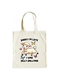 Canvas Tote Bag, Sorry I’M Late