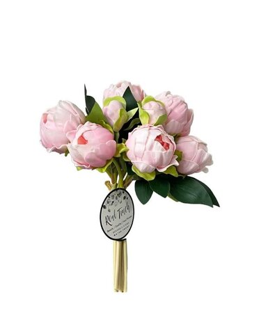 Peony Bundle, 10.5 in., Soft Pink