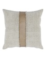 Steam Pillow, Sandstorm Taupe and Natural, 26 X 26 in.
