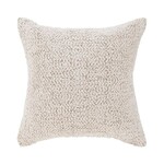 Maris Pillow, Ivory and Natural, 22 X 22 in.