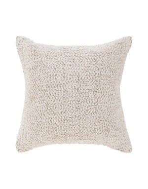 Maris Pillow, Ivory and Natural, 22 X 22 in.