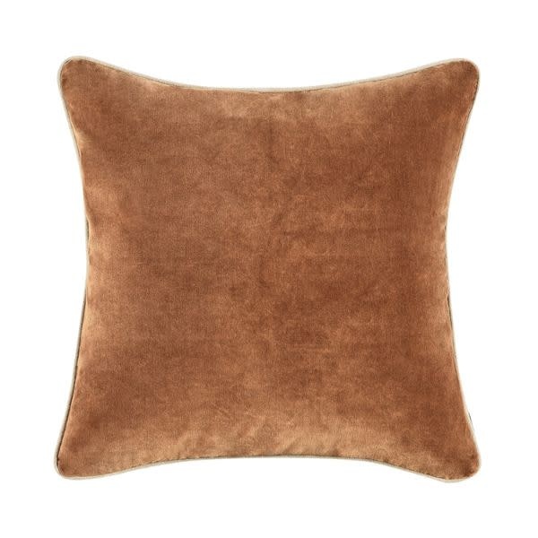 Heirloom Velvet Pillow, Hazel, 22 X 22 in.