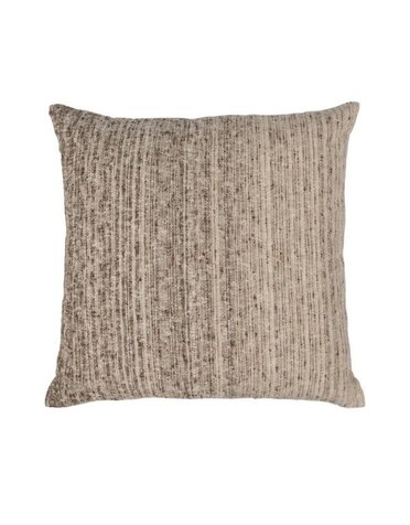 Beryl Pillow, Cocoa Brown, 22 X 22 in.