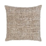 Porter Pillow, Natural and Ivory, 24 X 24 in.