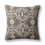 Ira Pillow, Blue Sea Multi-Color, 22 X 22 in.