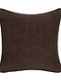 Bedford Linen Pillow, Ganache, 22 X 22 in.
