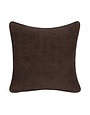 Bedford Linen Pillow, Ganache, 22 X 22 in.
