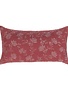 Rosecliff Pillow, Burgundy Red, 14 X 26 in.