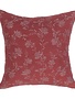 Rosecliff Pillow, Burgundy Red, 22 X 22 in.
