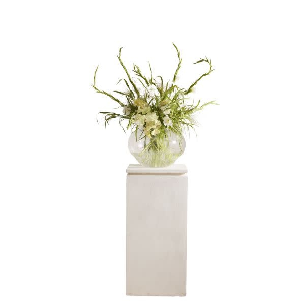 Bala Vase, Clear, 19.5 X 12.5 in., Decor Available for Local Delivery or Pick Up