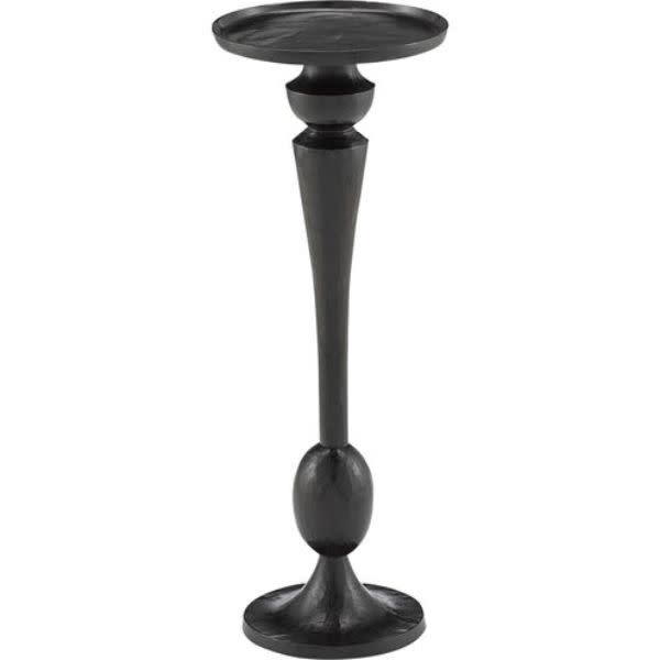 Currey and Co Talia Bronze Drinks Table, 12 X 12 X 26, Furniture Available for Local Delivery or Pick Up